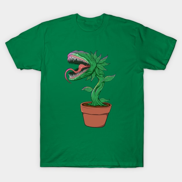 Venus Flytrap T-Shirt by Justanos